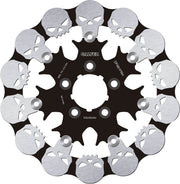 Galfer Skull Brake Rotor for 2000, 2006-2007, 2012-2016, 2018-2020, 2022-2023 Harley-Davidson Rear Two Piece (Floating) 420 High-Carbon Stainless S...