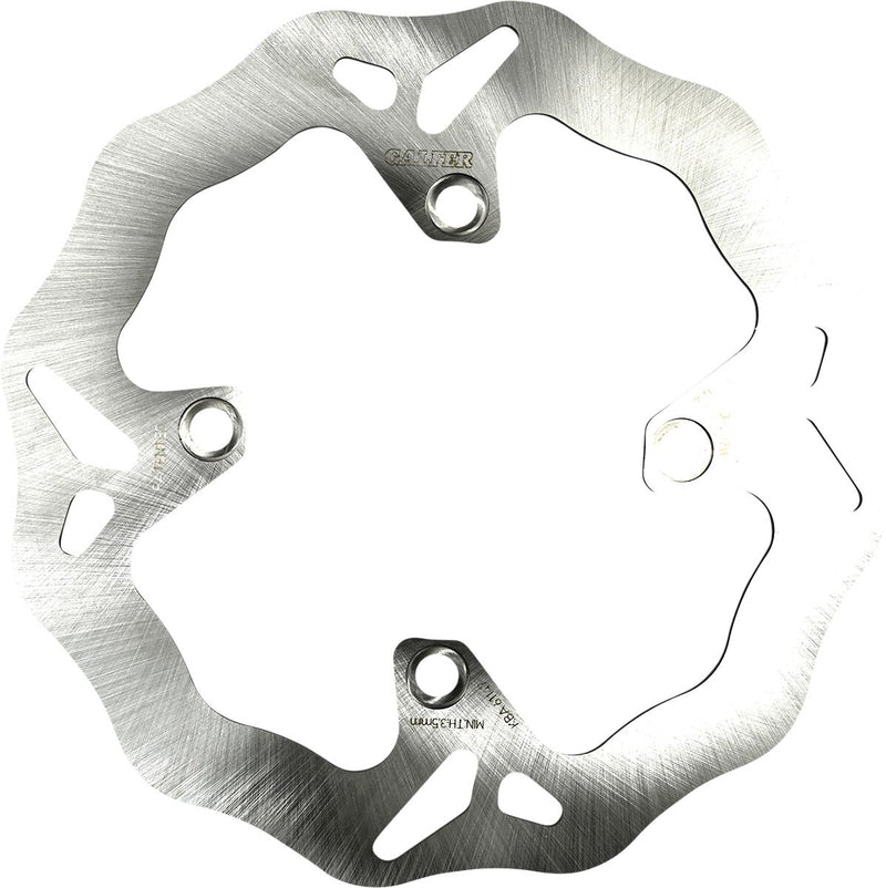 Galfer Brake Rotor Rear One Piece (Fixed) Stainless Steel Each