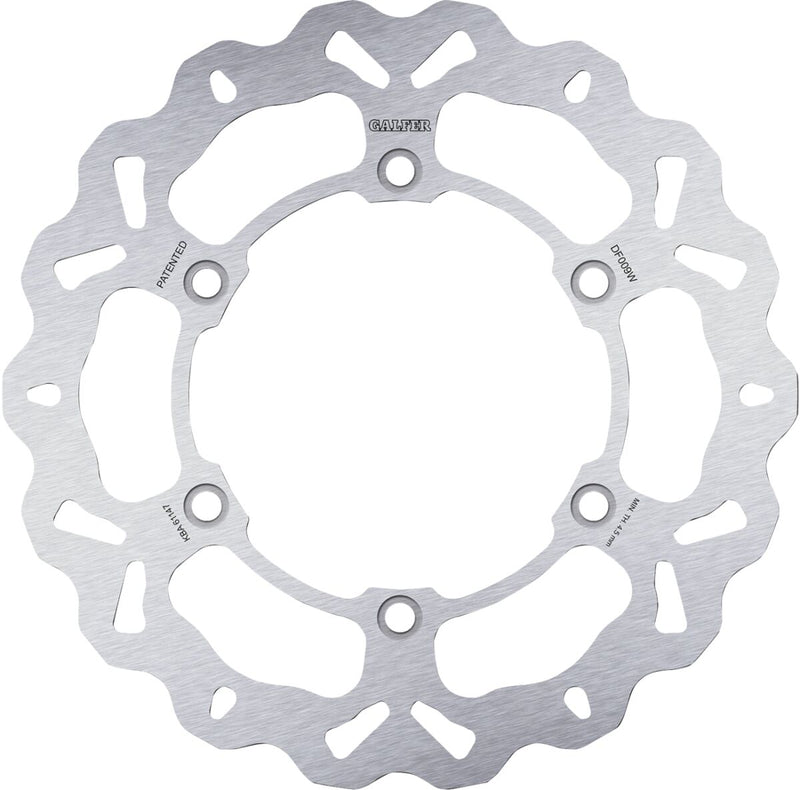 Galfer Brake Rotor Front One Piece (Fixed) Stainless Steel