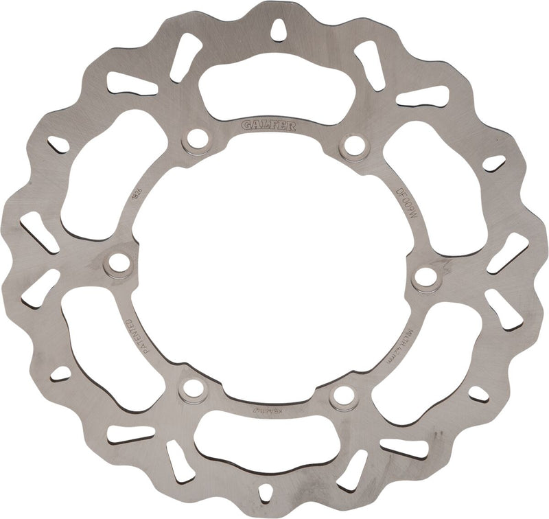 Galfer Brake Rotor Front One Piece (Fixed) Stainless Steel Each