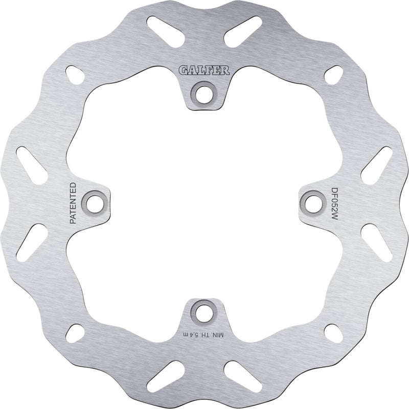 Galfer Brake Rotor for 2016-2024 HONDA CRF Rear One Piece (Fixed) Stainless Steel