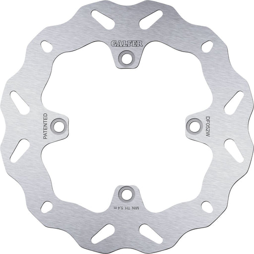 Galfer Brake Rotor for 2016-2024 HONDA CRF Rear One Piece (Fixed) Stainless Steel