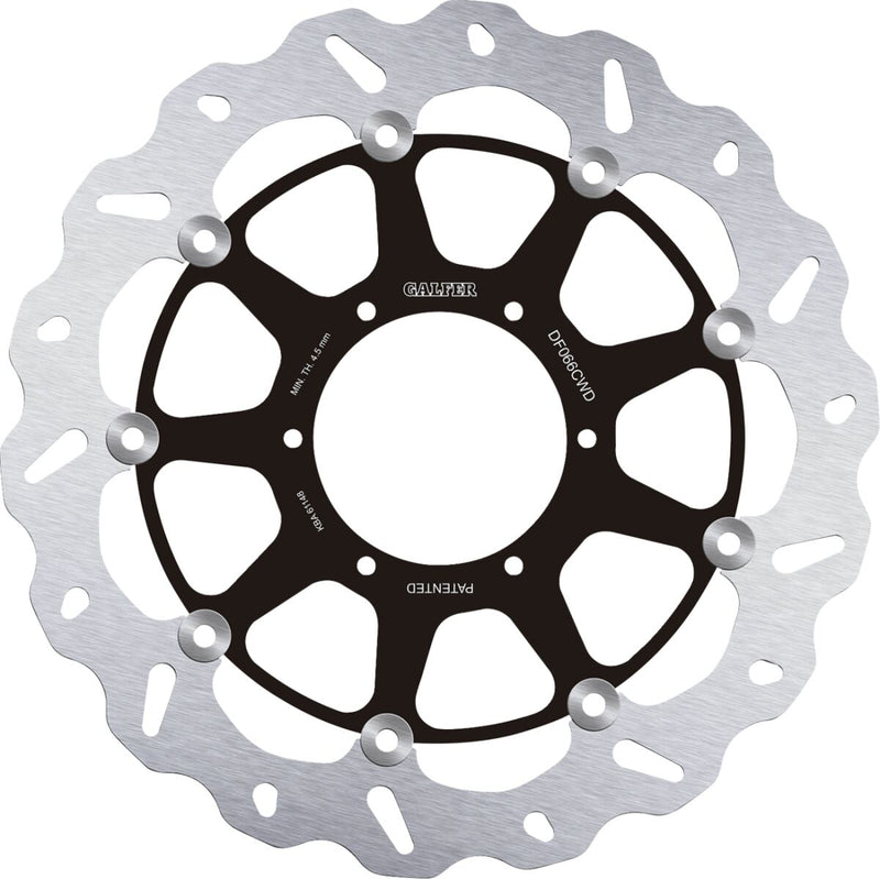 Galfer Brake Rotor for 2000-2002 HONDA CBR Front Right Two Piece (Floating) Stainless Steel