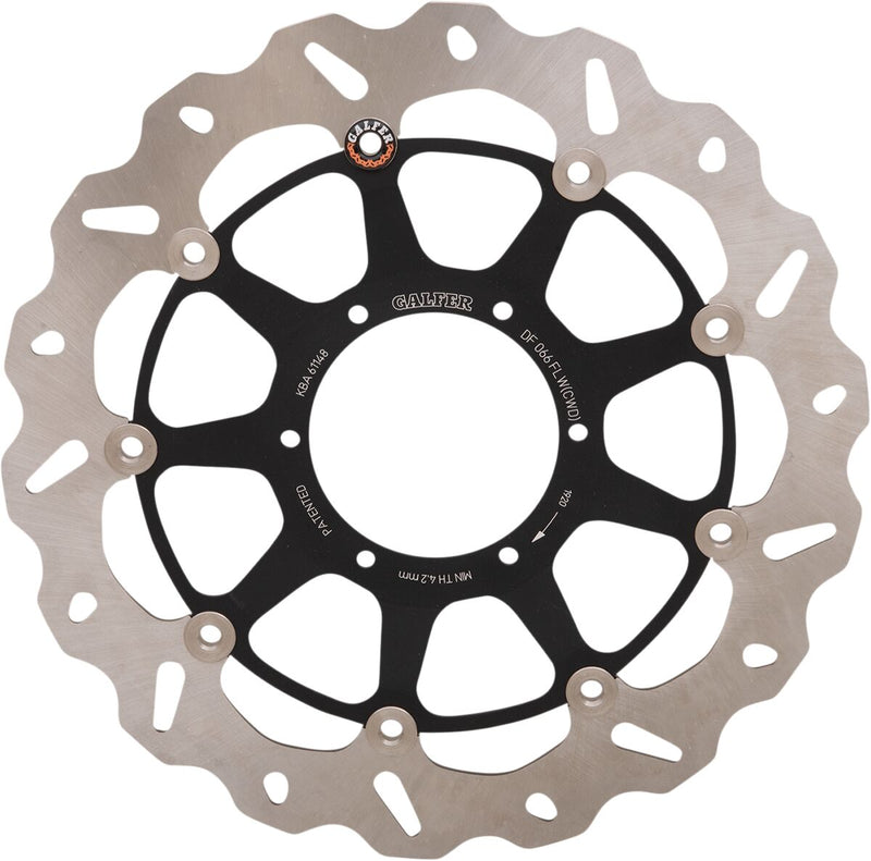 Galfer Brake Rotor for 2000-2002 HONDA CBR Front Right Two Piece (Floating) Stainless Steel Each