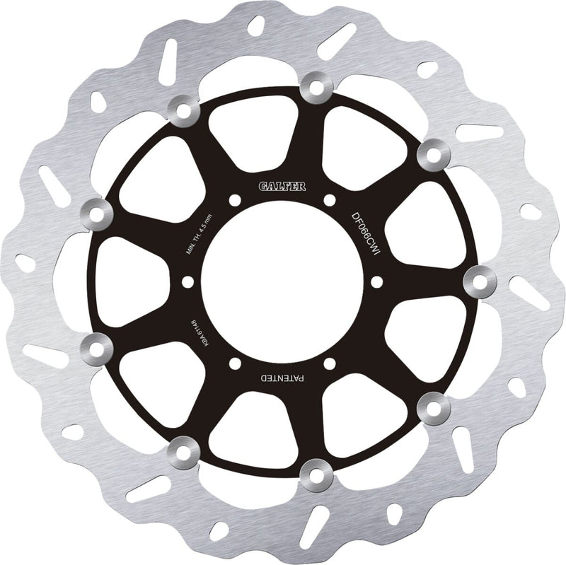 Galfer Brake Rotor for 2000-2003 HONDA CBR Front Left Two Piece (Floating) Stainless Steel