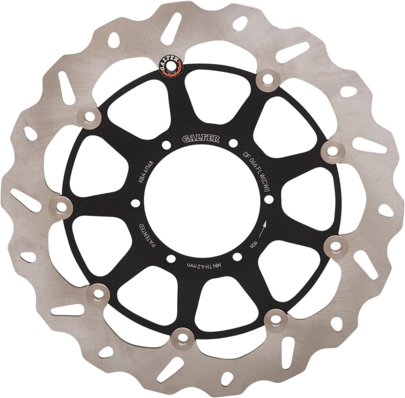 Galfer Brake Rotor for 2000-2003 HONDA CBR Front Left Two Piece (Floating) Stainless Steel Each