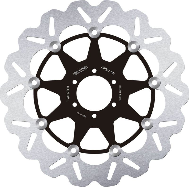 Galfer Brake Rotor for 2000-2007 HONDA Front Two Piece (Floating) Stainless Steel