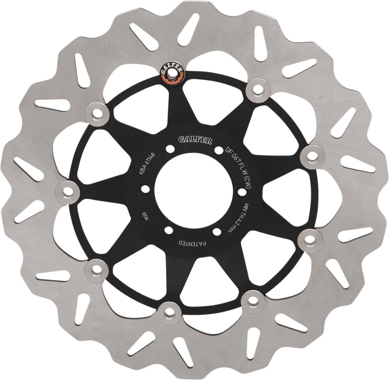 Galfer Brake Rotor for 2000-2007 HONDA Front Two Piece (Floating) Stainless Steel Each