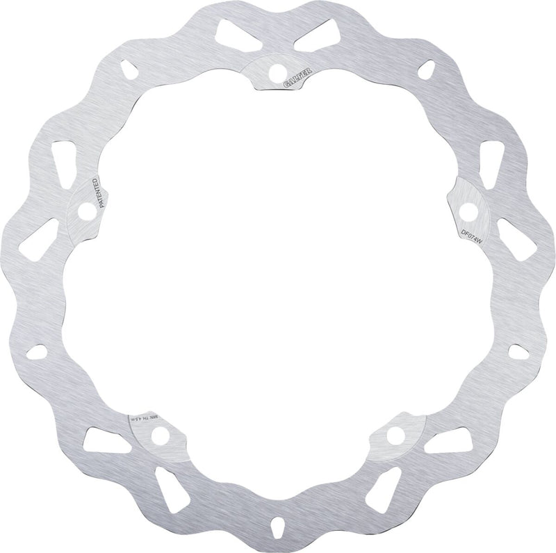 Galfer Brake Rotor for 2012-2024 HONDA Wave® Front One Piece (Fixed) Stainless Steel