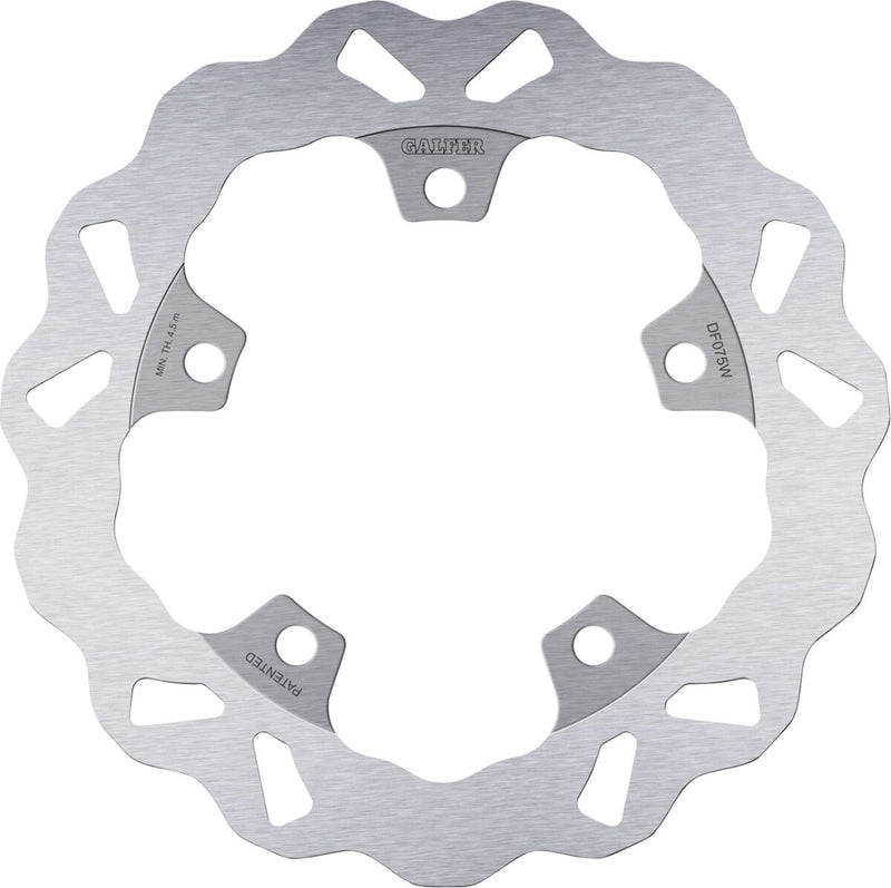 Galfer Brake Rotor Rear One Piece (Fixed) Stainless Steel