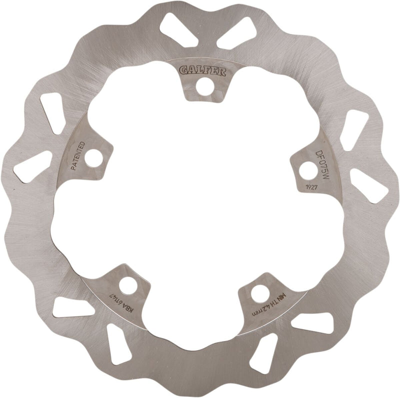 Galfer Brake Rotor Rear One Piece (Fixed) Stainless Steel Each