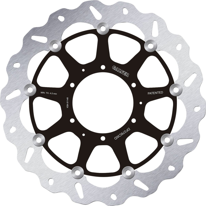 Galfer Brake Rotor for 2008-2019, 2021-2026 HONDA CBR 1000 RR Two Piece (Floating) Stainless Steel