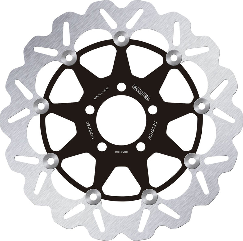Galfer Brake Rotor Front Two Piece (Floating) Stainless Steel