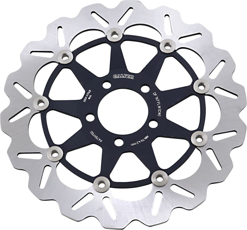 Galfer Brake Rotor Front Two Piece (Floating) Stainless Steel Each