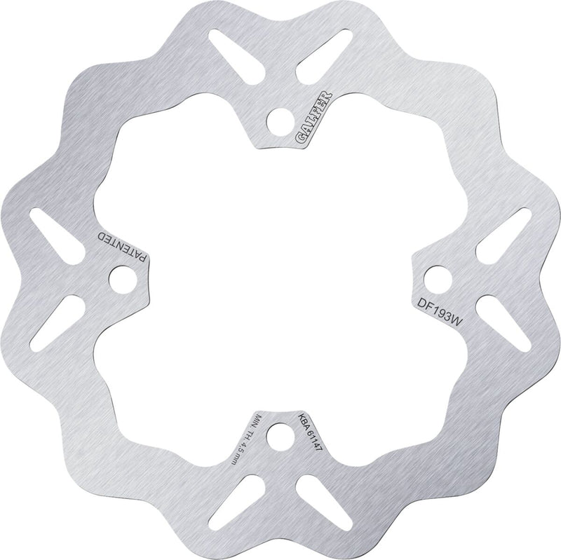 Galfer Brake Rotor for 1998-2026 KAWASAKI Rear One Piece (Fixed) Stainless Steel Each