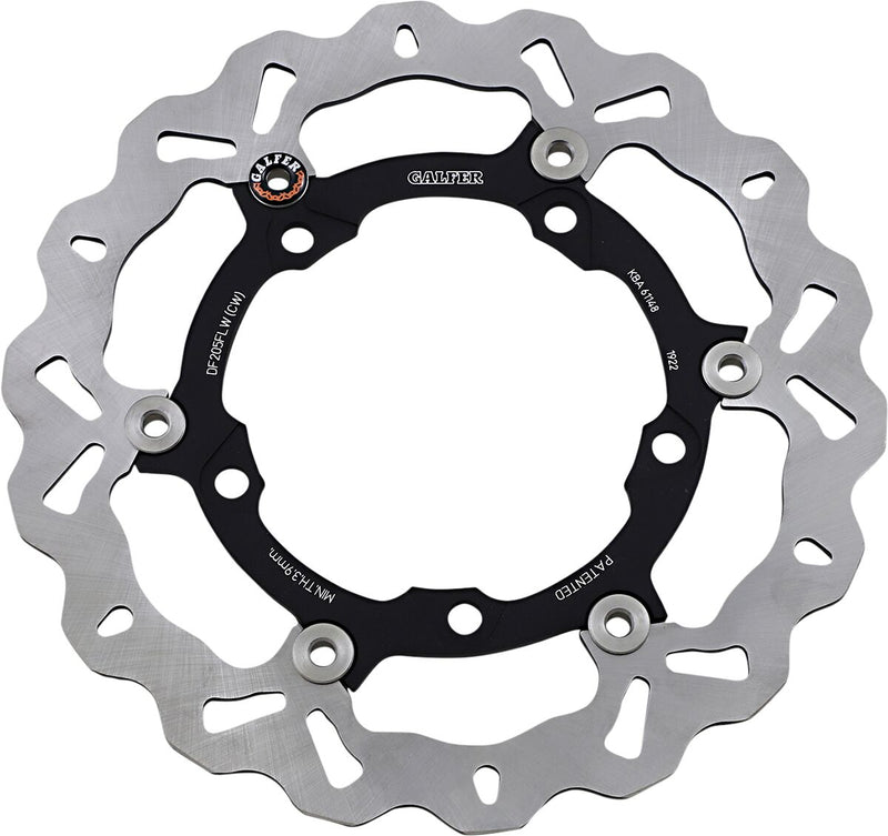 Galfer Brake Rotor for 2013-2024 KAWASAKI Front Two Piece (Floating) Stainless Steel