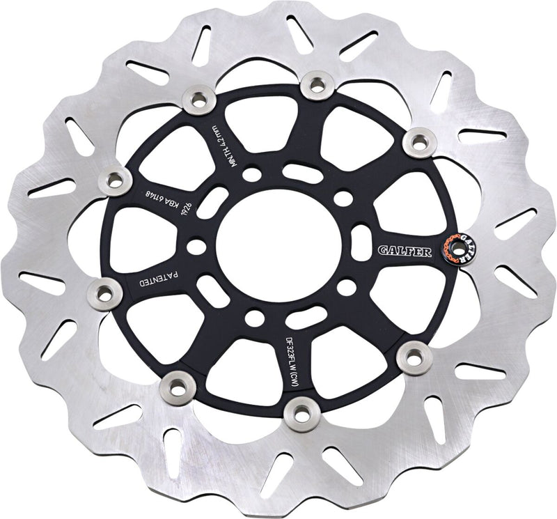 Galfer Brake Rotor Front Two Piece (Floating) Stainless Steel Each