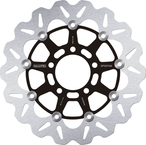 Galfer Brake Rotor for 2002-2011 SUZUKI Front Two Piece (Floating) Stainless Steel