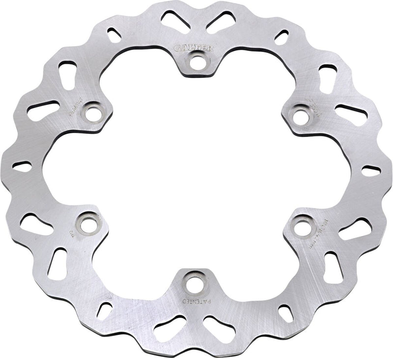 Galfer Brake Rotor for 2008-2012, 2014-2020 SUZUKI GSX 1300 Rear One Piece (Fixed) Stainless Steel Each
