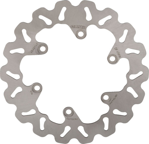 Galfer Brake Rotor Wave® Rear One Piece (Fixed) Stainless Steel