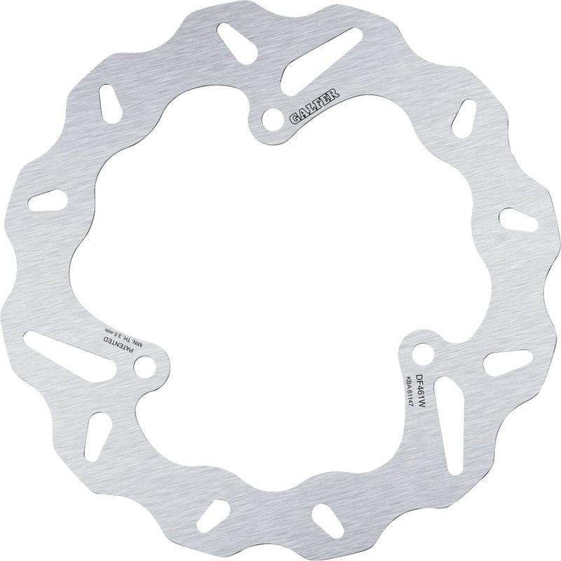 Galfer Brake Rotor for 2015-2024 YAMAHA Rear One Piece (Fixed) Stainless Steel