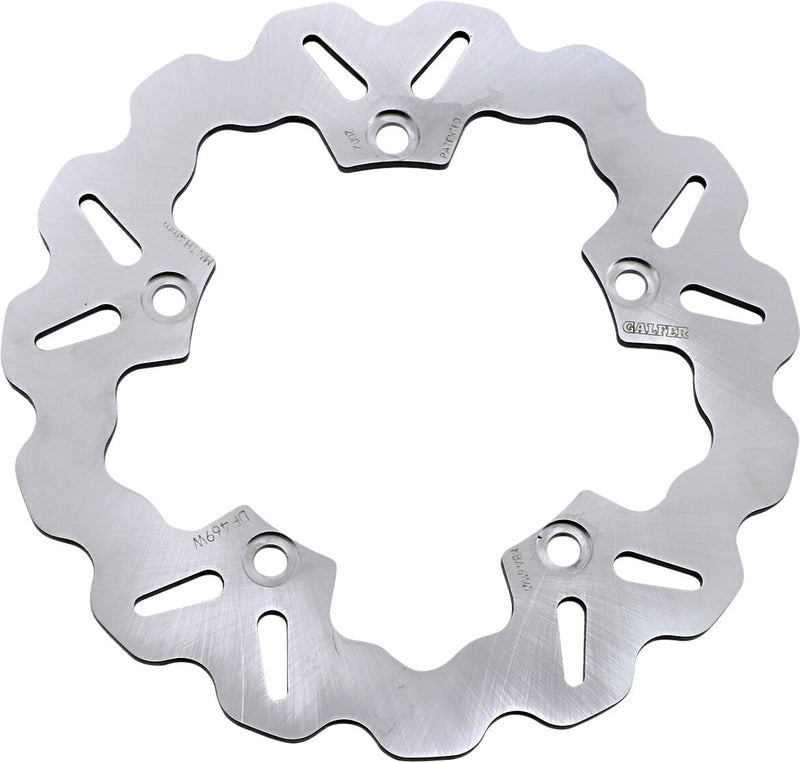 Galfer Brake Rotor for 2014-2026 YAMAHA Rear One Piece (Fixed) Stainless Steel Each