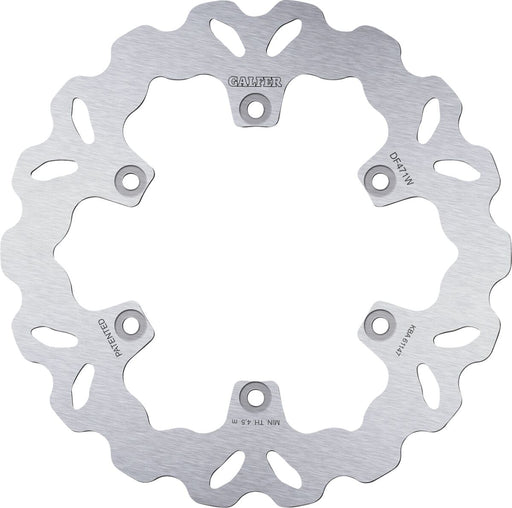 Galfer Brake Rotor for 1983-2016 YAMAHA Front Rear One Piece (Fixed) Stainless Steel