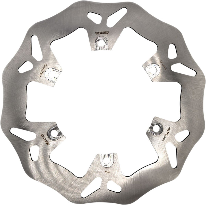 Galfer Brake Rotor for 2001-2011, 2021-2025 YAMAHA Wave® Front Rear One Piece (Fixed) Stainless Steel Each