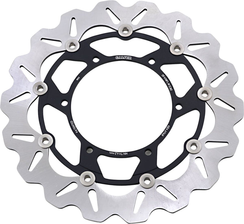 Galfer Brake Rotor for 2003-2020 YAMAHA Wave® Front Rear Two Piece (Floating) Stainless Steel Each