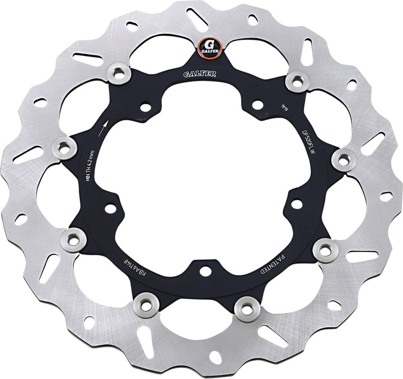 Galfer Brake Rotor for 2007-2024 YAMAHA Front Right Two Piece (Floating) Stainless Steel Each