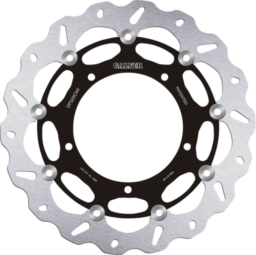 Galfer Brake Rotor for 2007-2024 YAMAHA Front Left Two Piece (Floating) Stainless Steel