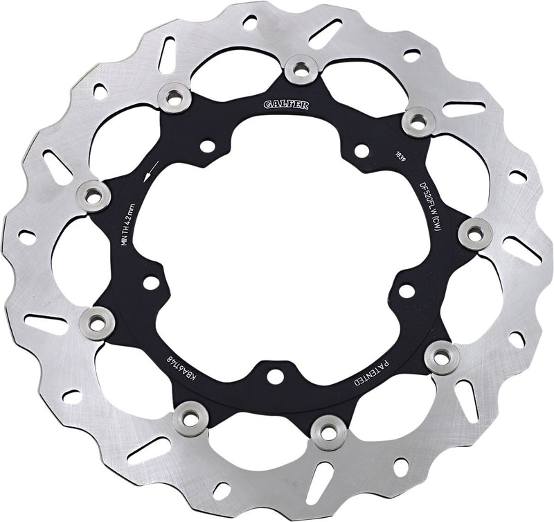 Galfer Brake Rotor for 2007-2024 YAMAHA Front Left Two Piece (Floating) Stainless Steel Each