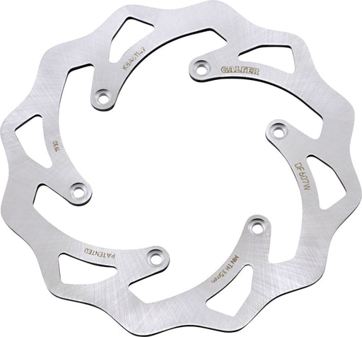 Galfer Brake Rotor Rear One Piece (Fixed) Stainless Steel