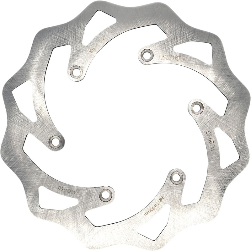 Galfer Brake Rotor Rear One Piece (Fixed) Stainless Steel Each