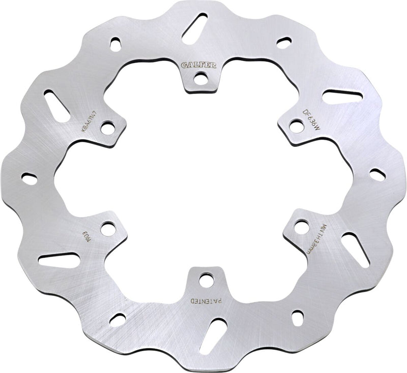 Galfer Brake Rotor for 1988-2025 DUCATI Rear One Piece (Fixed) Stainless Steel Each