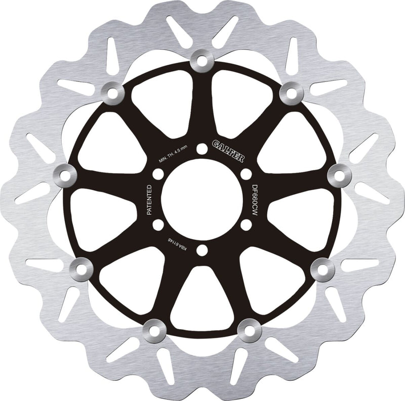 Galfer Brake Rotor Front Two Piece (Floating) Stainless Steel
