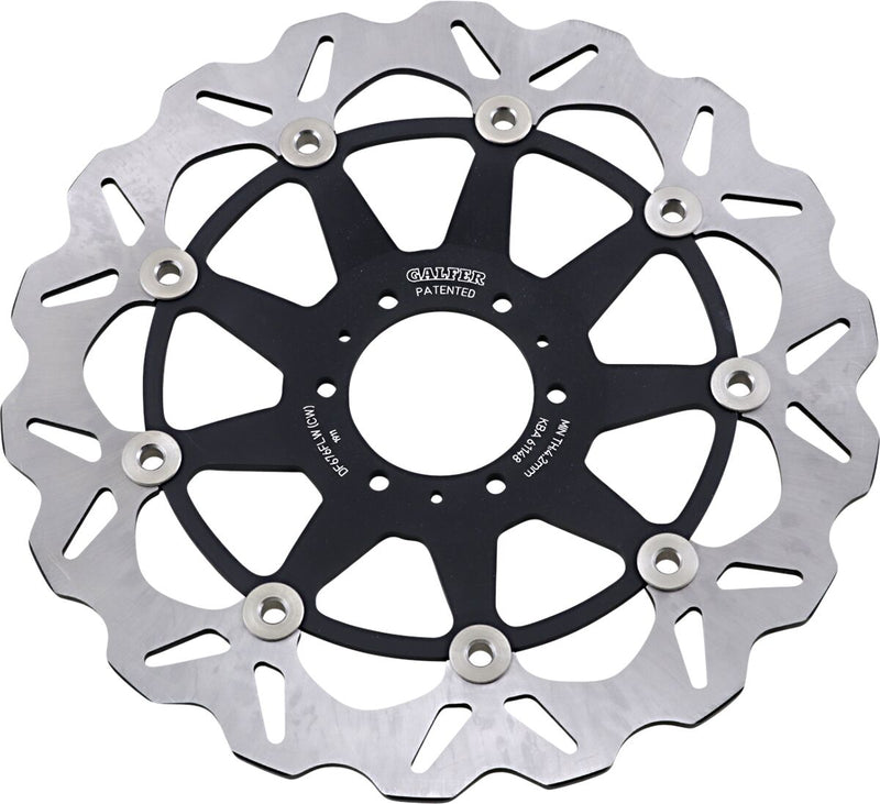 Galfer Brake Rotor for 1992, 1997-2016 HONDA Front Two Piece (Floating) Stainless Steel Each