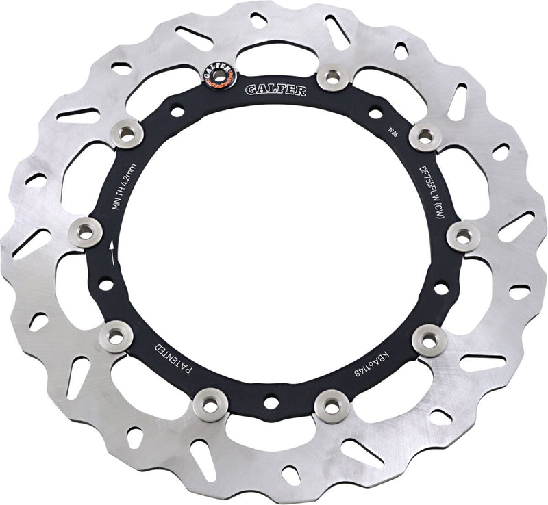 Galfer Brake Rotor for 2010-2026 BMW S 1000 Front Right Two Piece (Floating) Stainless Steel Each