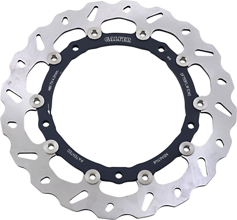 Galfer Brake Rotor for 2010-2026 BMW S 1000 Front Left Two Piece (Floating) Stainless Steel Each