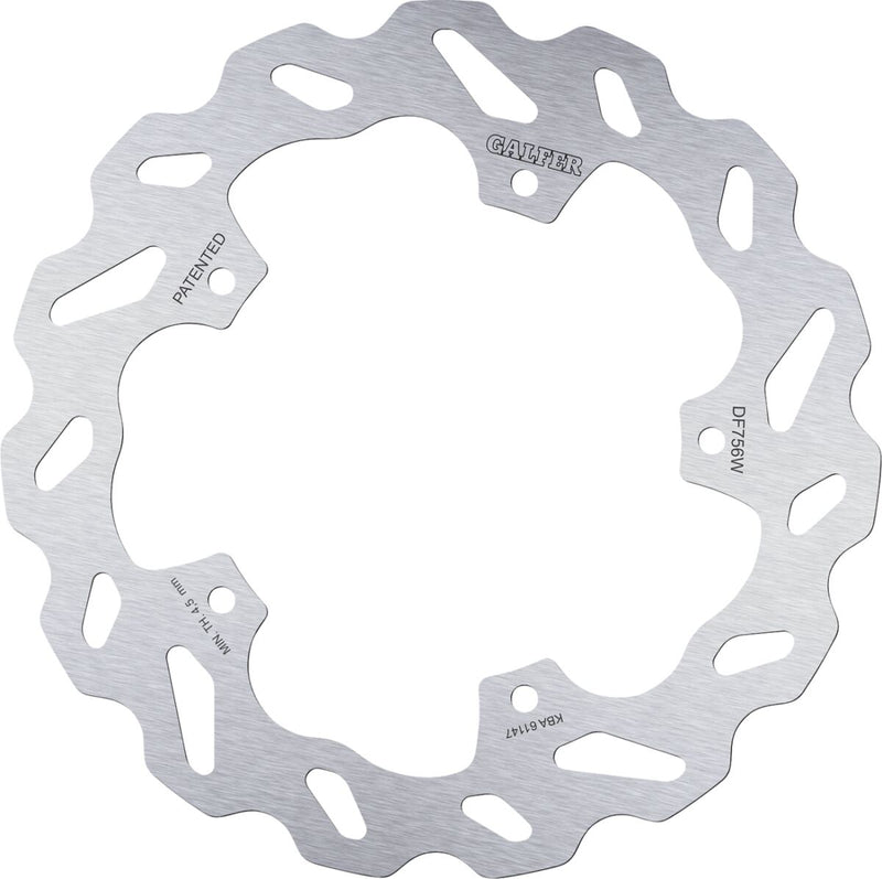 Galfer Brake Rotor for 2010-2025 BMW Rear One Piece (Fixed) Stainless Steel
