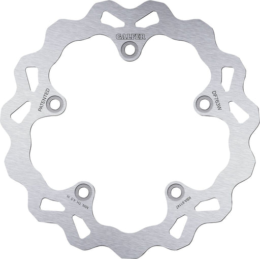Galfer Brake Rotor Rear One Piece (Fixed) Stainless Steel