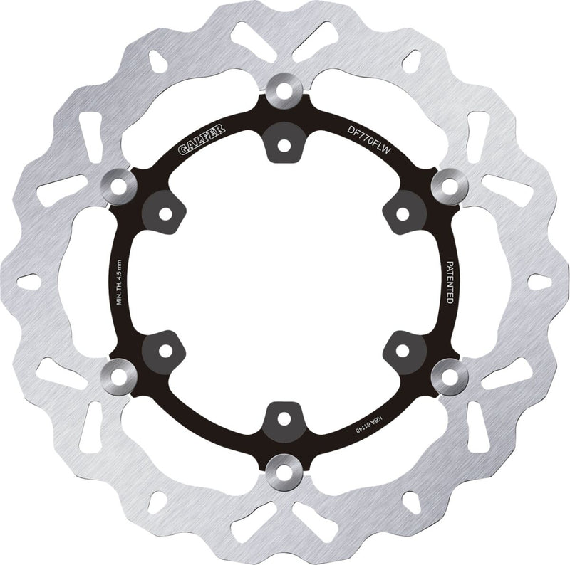 Galfer Brake Rotor Front Two Piece (Floating) Stainless Steel