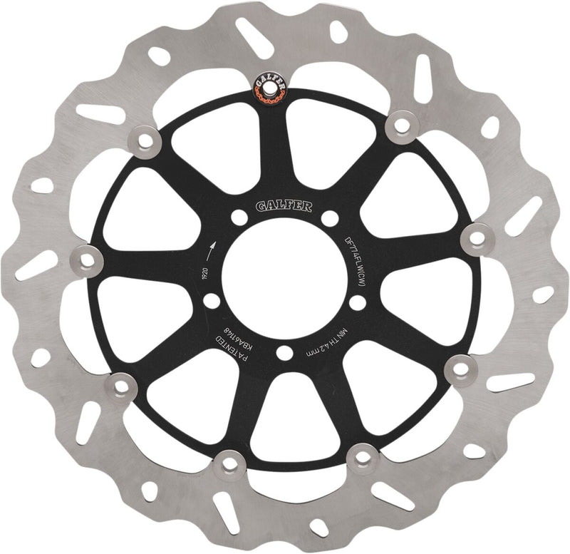 Galfer Brake Rotor for 2007-2026 DUCATI Front Right Two Piece (Floating) Stainless Steel Each