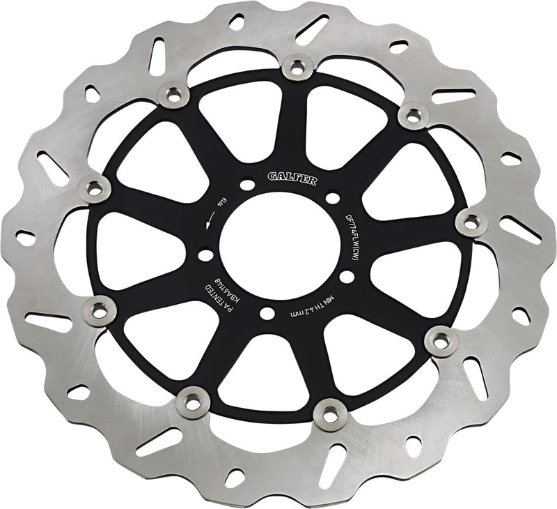 Galfer Brake Rotor for 2007-2026 DUCATI Front Left Two Piece (Floating) Stainless Steel Each