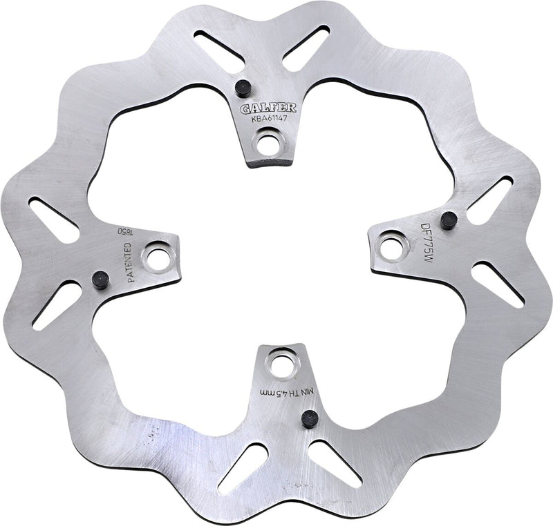 Galfer Brake Rotor for 2007-2013, 2018-2026 DUCATI Rear One Piece (Fixed) Stainless Steel Each