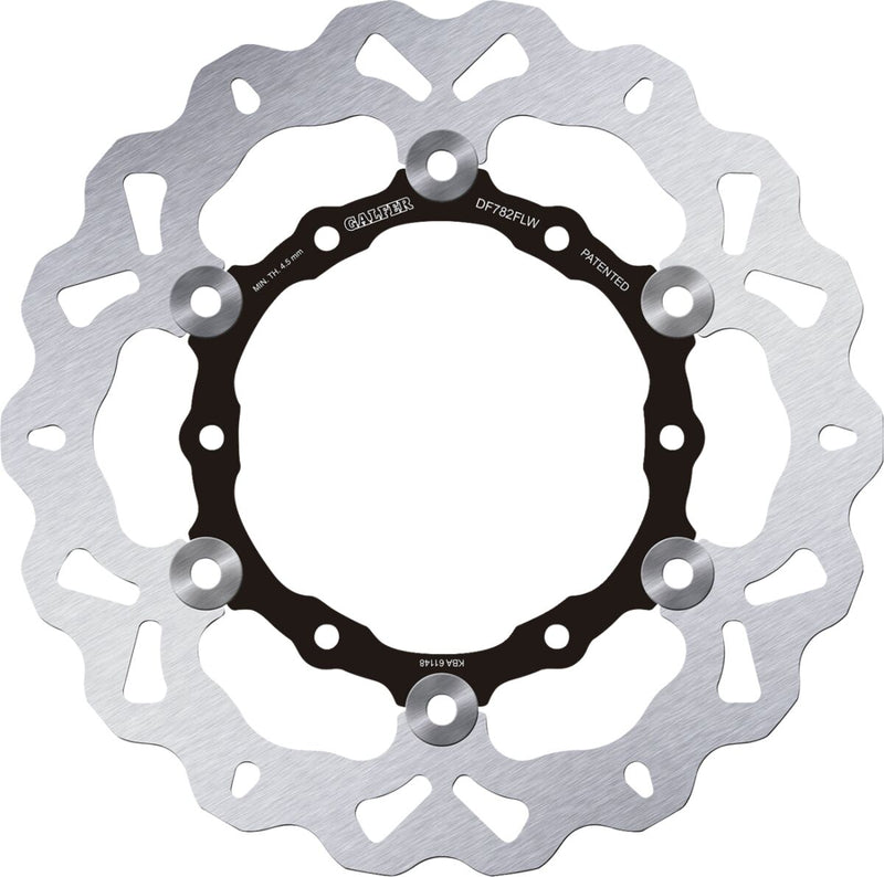 Galfer Brake Rotor Rear Two Piece (Floating) Stainless Steel