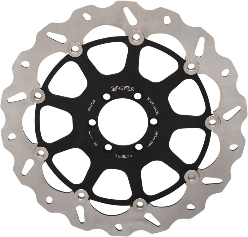 Galfer Brake Rotor for 2005-2017 KTM Wave® Front Right Two Piece (Floating) Stainless Steel