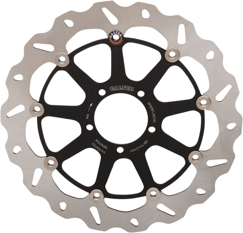 Galfer Brake Rotor for 2014-2026 DUCATI Front Right Two Piece (Floating) Stainless Steel