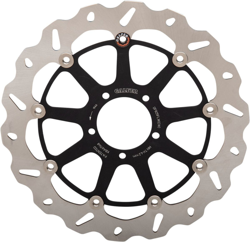 Galfer Brake Rotor for 2014-2026 DUCATI Front Left Two Piece (Floating) Stainless Steel
