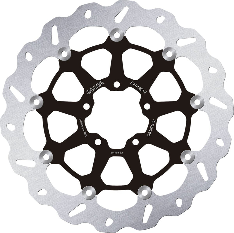 Galfer Brake Rotor for 2015-2024 DUCATI SCRAMBLER 803 ABS Front Two Piece (Floating) Stainless Steel